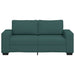 2-zitsbank donkergroen 180x77x82 cm stof