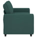 2-zitsbank donkergroen 180x77x82 cm stof