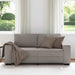 2-zitsbank Taupe 180x77x82 cm Stof
