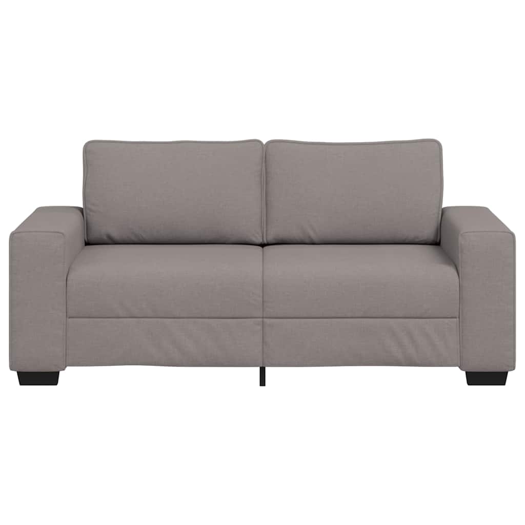 2-zitsbank Taupe 180x77x82 cm Stof