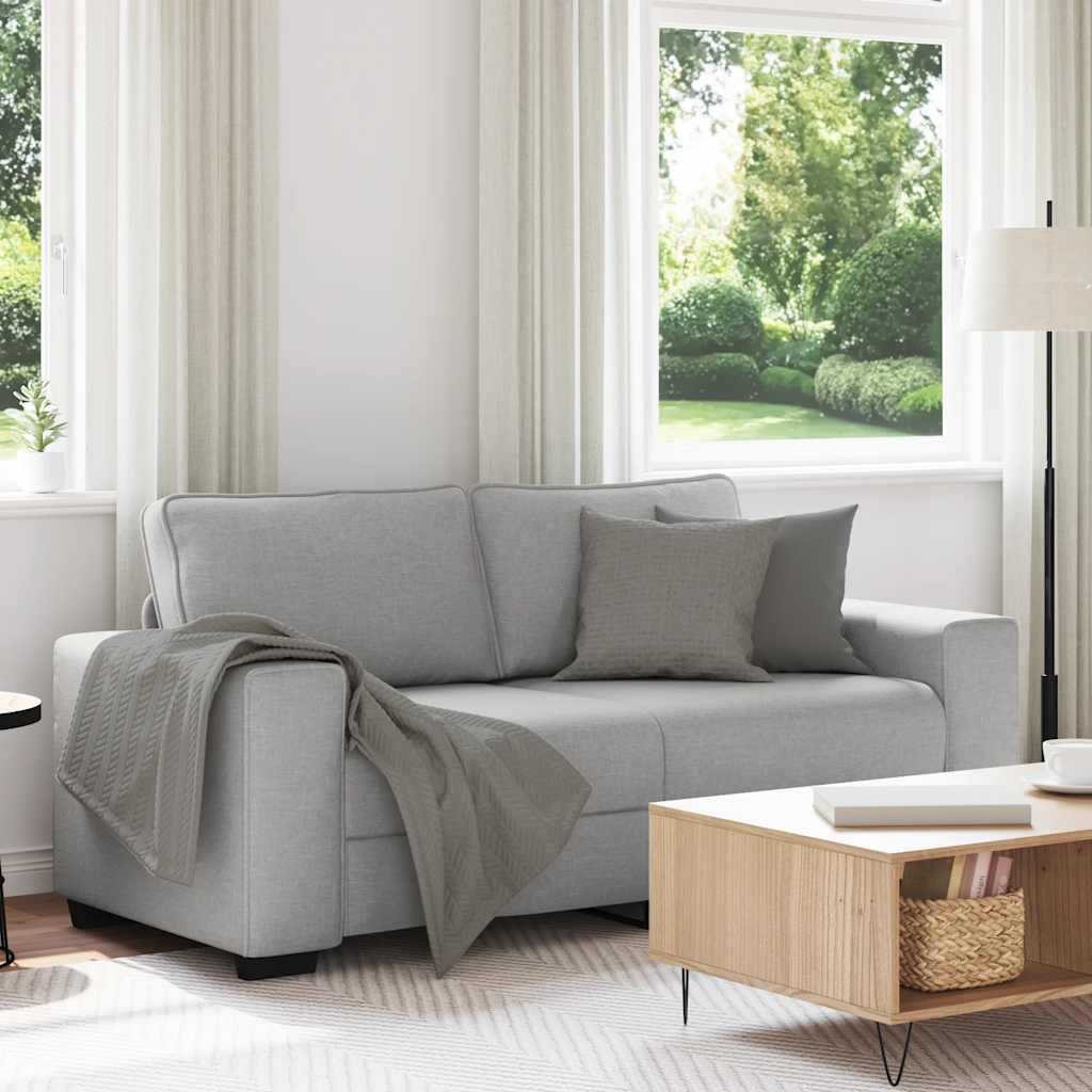 2-zitsbank Wolkengrijs 180x77x82 cm Stof