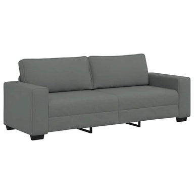 3-zitsbank 220x77x82 cm stof donkergrijs