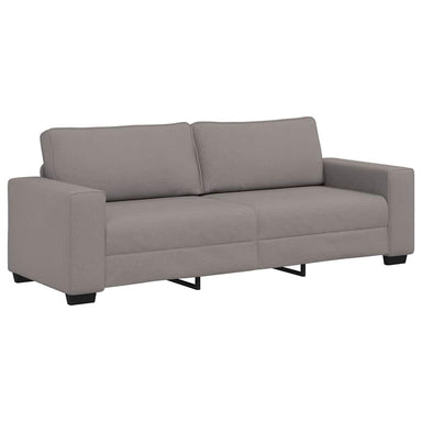 3-zitsbank Taupe 220x77x82 cm Stof