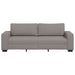 3-zitsbank Taupe 220x77x82 cm Stof
