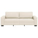 3-Zits Sofa Beige 220 cm Linnenmix Stoffen