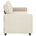 3-Zits Sofa Beige 220 cm Linnenmix Stoffen