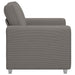 Sofastoel Lichtgrijs 100x77x82 cm Corduroy Stof