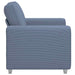 Sofastoel Blauw 100x77x82 cm Corduroy Stof