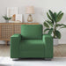 Sofastoel Donkergroen 100x77x82 cm Corduroy Stof