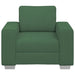 Sofastoel Donkergroen 100x77x82 cm Corduroy Stof