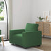 Sofastoel Donkergroen 100x77x82 cm Corduroy Stof