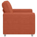Sofastoel Rood Oranje 100x77x82 cm Corduroy Stof