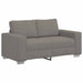 Loveseat Sofa Lichtgrijs 160x77x82 cm Corduroy Stof