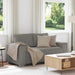 Loveseat Sofa Lichtgrijs 160x77x82 cm Corduroy Stof