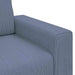 Loveseat Sofa Blauw 160x77x82 cm Corduroy Stof