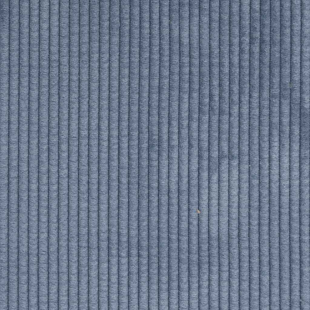 Loveseat Sofa Blauw 160x77x82 cm Corduroy Stof