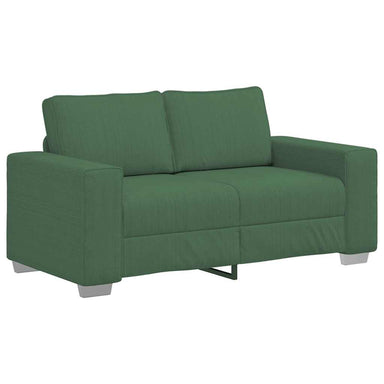 Loveseat Sofa Donkergroen 160x77x82 cm Corduroy Stof