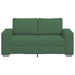Loveseat Sofa Donkergroen 160x77x82 cm Corduroy Stof