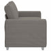 Loveseat Sofa Lichtgrijs 180x77x82 cm Corduroy Stof