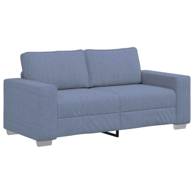 Loveseat Sofa Blauw 180x77x82 cm Corduroy Stof