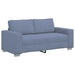 Loveseat Sofa Blauw 180x77x82 cm Corduroy Stof