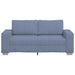 Loveseat Sofa Blauw 180x77x82 cm Corduroy Stof