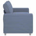 Loveseat Sofa Blauw 180x77x82 cm Corduroy Stof