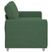 Loveseat Sofa Donkergroen 180x77x82 cm Corduroy Stof