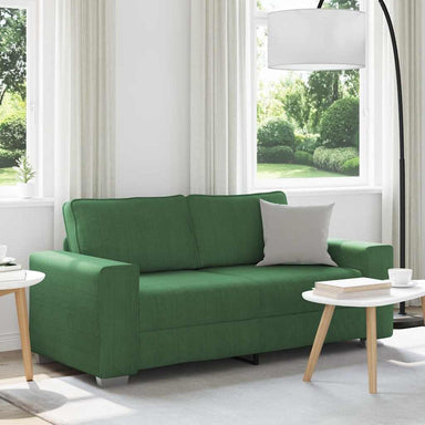 Loveseat Sofa Donkergroen 180x77x82 cm Corduroy Stof