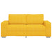 Loveseat Sofa Lichtgeel 180x77x82 cm Corduroy Stof