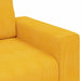 Loveseat Sofa Lichtgeel 180x77x82 cm Corduroy Stof