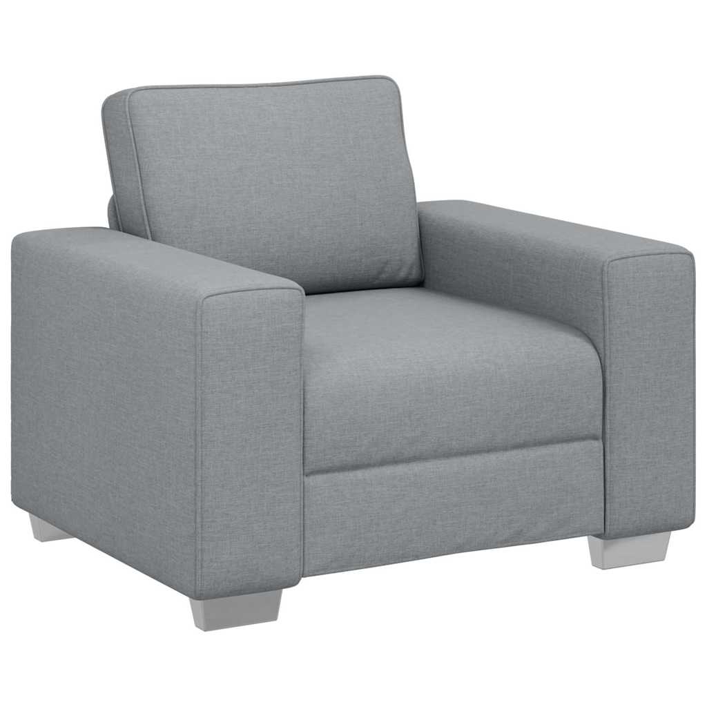 Sofa Stoel Lichtgrijs 100 cm Stof