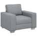 Sofa Stoel Lichtgrijs 100 cm Stof