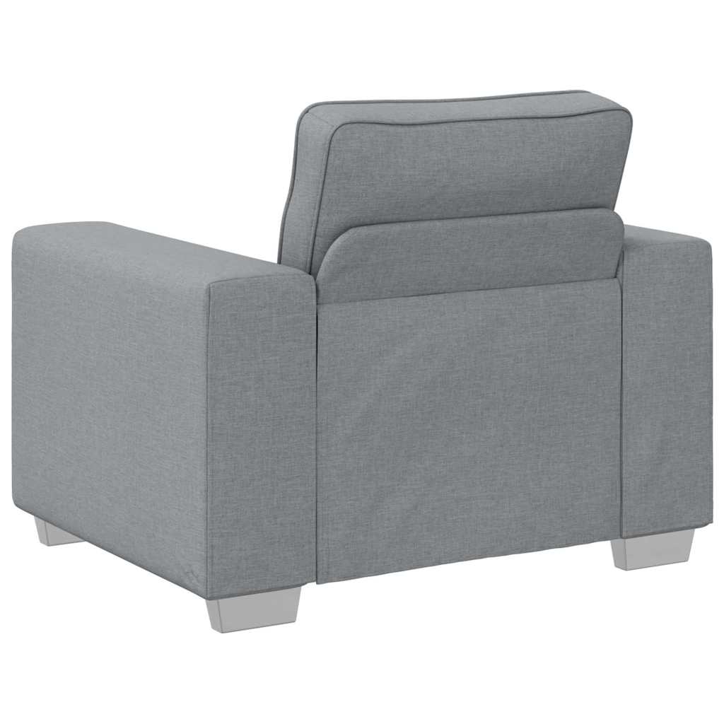 Sofa Stoel Lichtgrijs 100 cm Stof