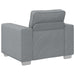 Sofa Stoel Lichtgrijs 100 cm Stof