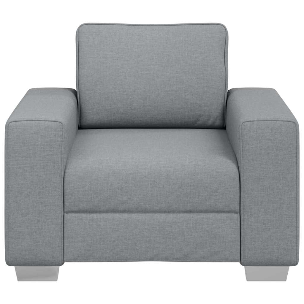 Sofa Stoel Lichtgrijs 100 cm Stof