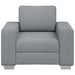 Sofa Stoel Lichtgrijs 100 cm Stof