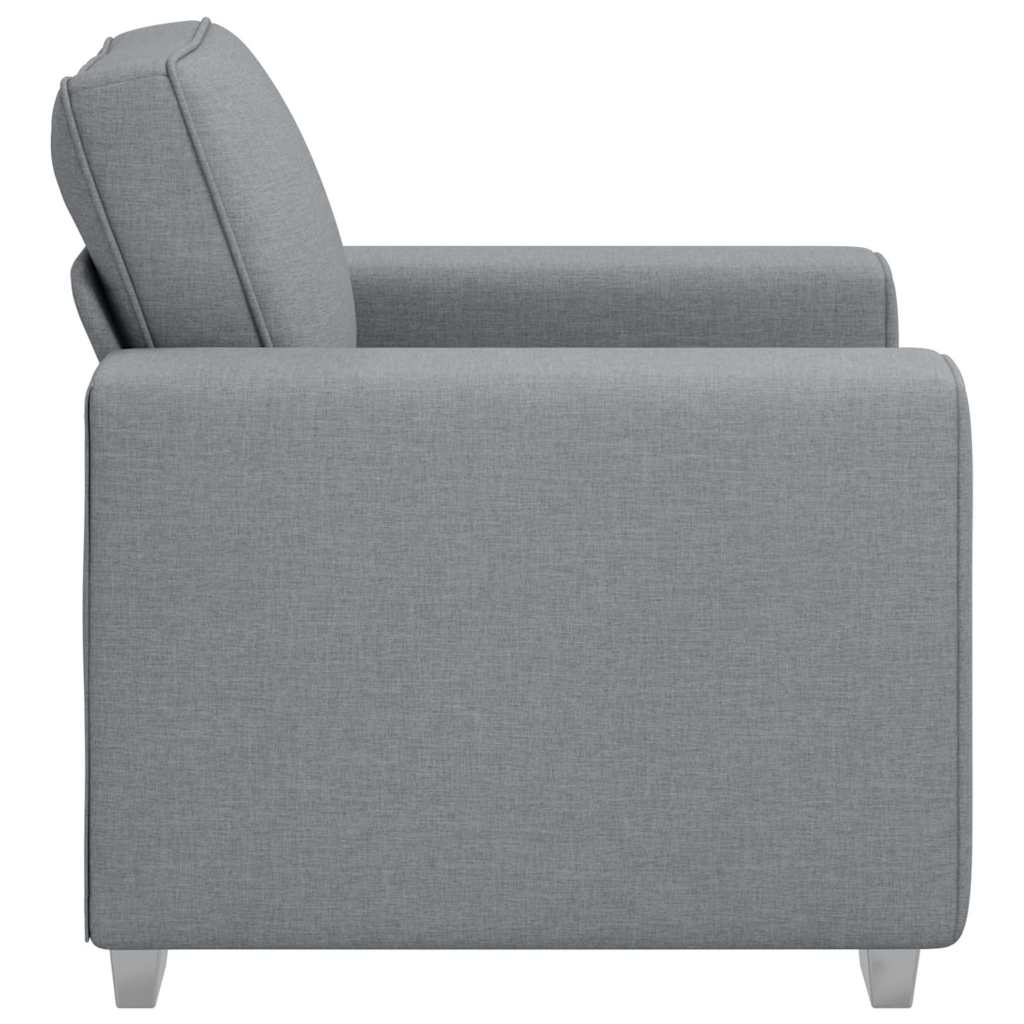 Sofa Stoel Lichtgrijs 100 cm Stof