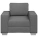 Sofa Stoel Donkergrijs 100 cm Stof