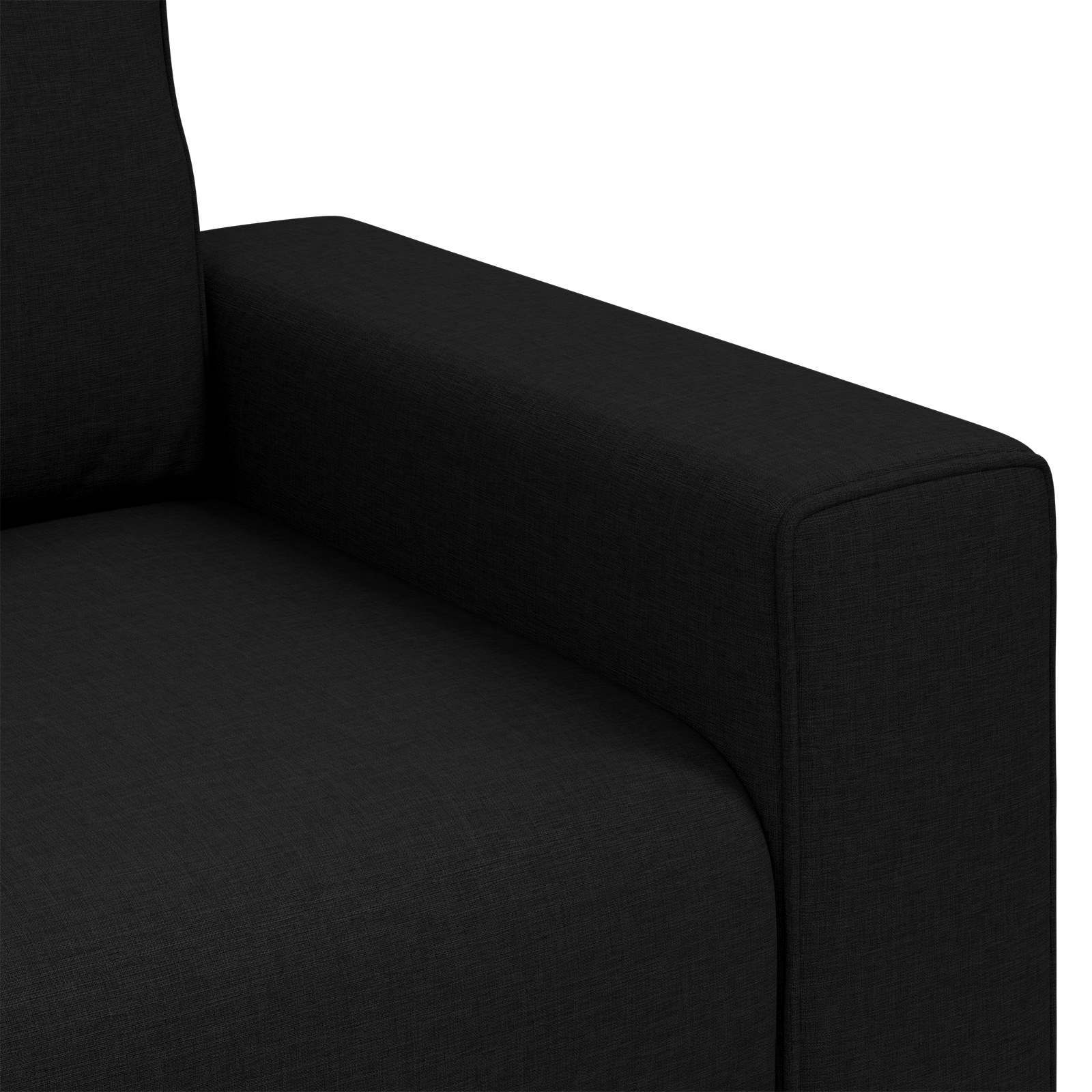 Sofa Stoel Zwart 100 cm Stof