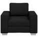 Sofa Stoel Zwart 100 cm Stof