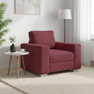 Sofa Stoel Wijnrood 100 cm Stof