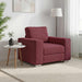 Sofa Stoel Wijnrood 100 cm Stof