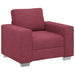 Sofa Stoel Wijnrood 100 cm Stof