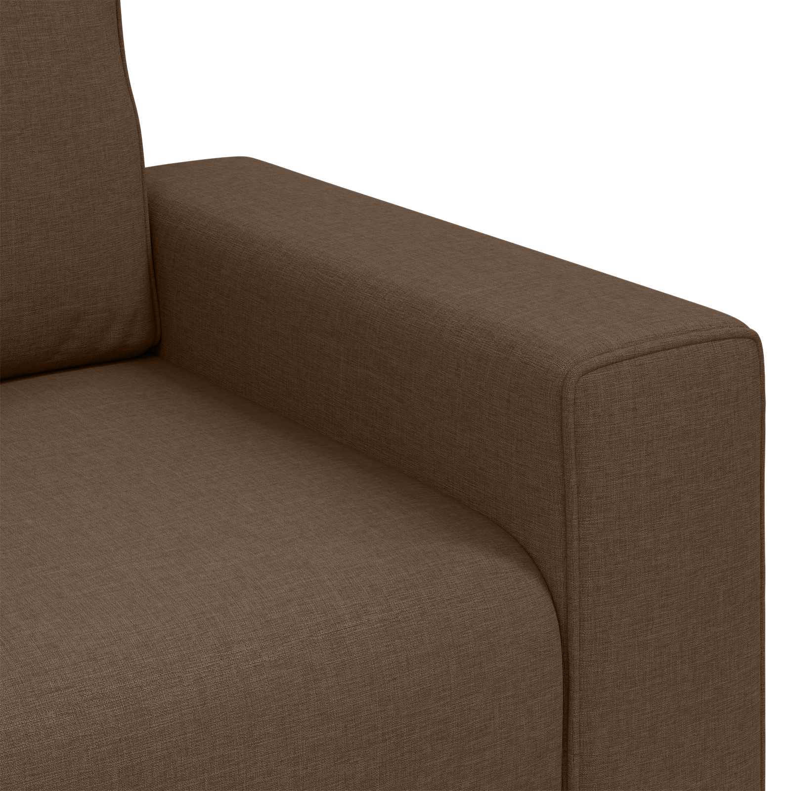 Sofa Stoel Bruin 100 cm Stof