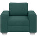 Sofa Stoel Donkergroen 100 cm Stof