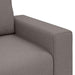 Sofa Stoel Taupe 100 cm Stof