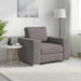 Sofa Stoel Taupe 100 cm Stof
