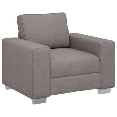 Sofa Stoel Taupe 100 cm Stof