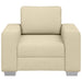 Sofa Stoel Crème 100 cm Stof